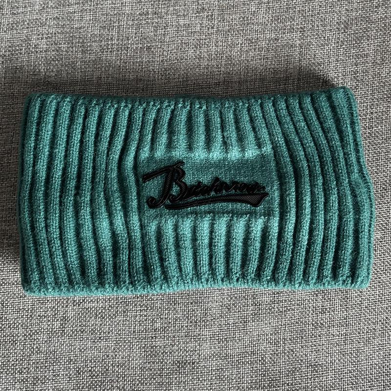 Thick Woolen Print Sport Headband - Unisex Tennis, Basketball, Badminton, Running Hairband in Korean Style