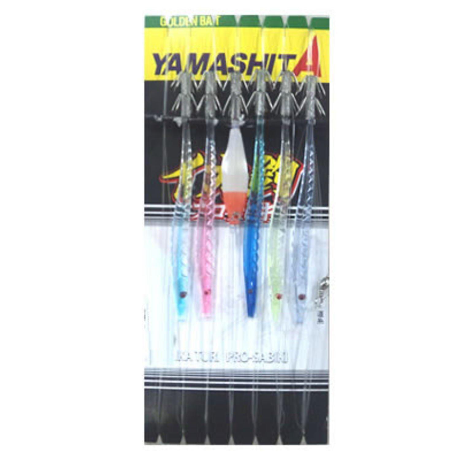 YAMASHITA Профессиональная оснастка для ловли кальмара Sabiki SKO 11-2 (6 шт.)