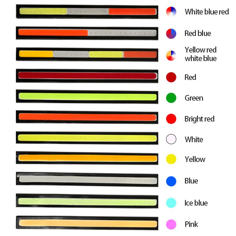 Bright LED COB Fog Daytime Running Light 17cm Waterproof 12V 6500K Car Light Auto Interior Styling Bar Lamp Car Accessories