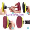 20 Pcs 6 Inch Scrubbing Pad Made of Nylon with Backed Flocking for Self-adhesion Multiple Grit Sizes Suitable for All Scenarios