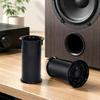 Thickened Plastic Speaker Port Tube with Waveguide Structure for Speaker Enclosure Repair and Modification Projects