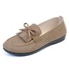 Womens Slip-On Loafer Flat Shoes Comfortable Rubber Sole Casual Walking Daily Wear