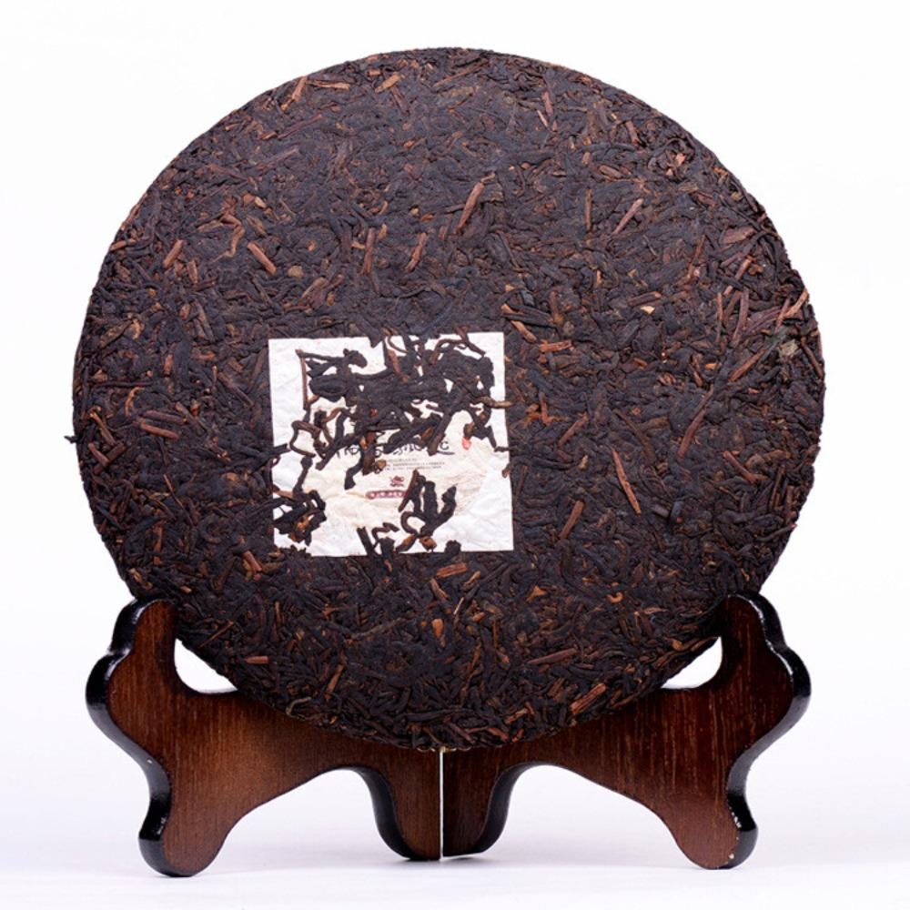 Pu-erh Tea Cake 357g Yunnan Shu Puer Glutinous Rice Flavor Loose Material Fermented Tea