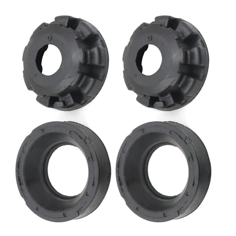 4pcs Front Upper&Lower Spring Isolator Kit 52088257 52088401 K160040 K160041 for Jeep Grand Cherokee 1999-2004 Suspension Parts