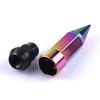 Racing Composite Nut Anti Theft Alloy Aluminum Lock Wheel Lug Nut Bolt With Spikes 80mm