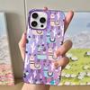 Alpaca Animals Cartoon Colorful Phone Case For IPhone 16 15 14 13 12 11 Pro Max X XR XSMAX Plus Matte Shockproof Back Cover