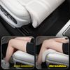 Cuscino per Sedile Auto con Supporto per Gambe Copertura Universale di Protezione Sedile Estensione Imbottitura Poggiagambe Alleviare la Fatica Accessori Auto