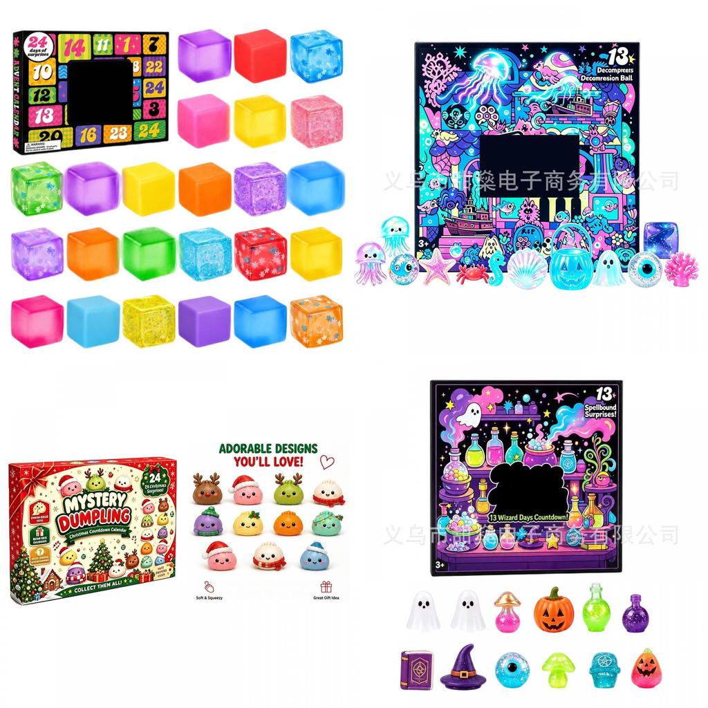 Giocattoli Antistress di Halloween Puffer Puzzle in TPR per Rilassamento e Collezionismo