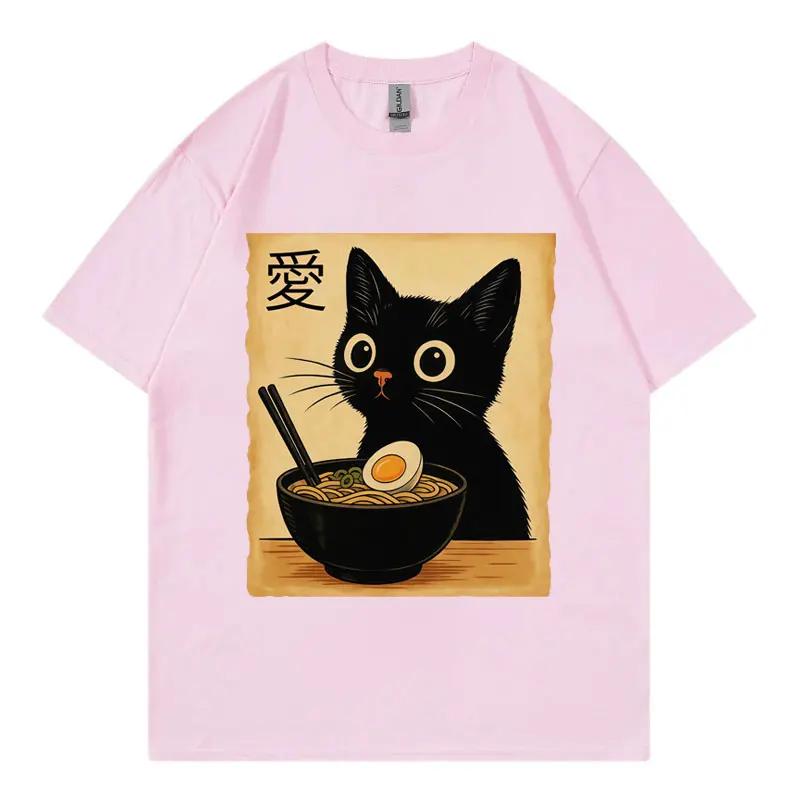 Funny Cat RaUnisex Graphic T Shirts Unisex Women Clothing High Quality Fashion Tshirts Summer Casual Short Sleeve T Shirt Streetwear