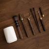 White Porcelain Kung Fu Tea Ceremony Set: 6-Piece Accessory Kit with Tea Clip, Needle, Teapot Brush for Home Use
