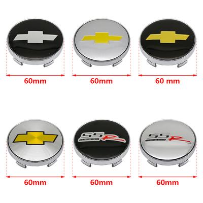4 Stück 3D Für 56mm 60mm Autoemblem Radnaben-Mittelkappe Abzeichen Abdeckungen Aufkleber Decals Styling-Zubehör