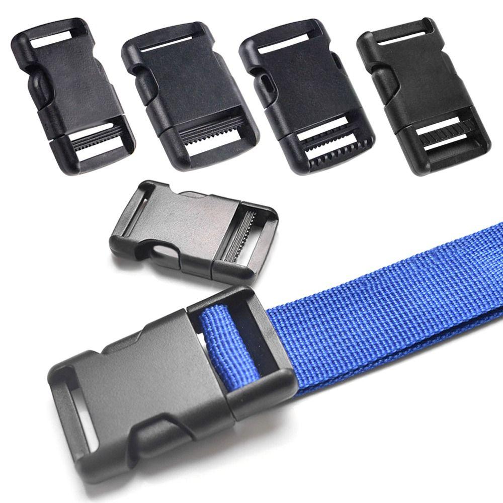 

5 шт. 20/25/30 мм изогнутая пряжка с замком, пластиковые боковые пряжки, браслет, тканая пряжка, уличный инструмент