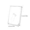 Acrylic Photo Frame Photo Frame Display Picture Frame Magnetic Bracket Photo Frame Stand