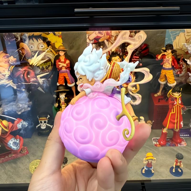 Anime One Piece Devil Fruit Robin Ace Luffy Nico Night Light Figure Model Figure Desktop Ornament Christmas Gifts Trendy Toys