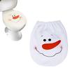 Snowman Toilet Seat Cover Toilet Lid New Year Xmas Christmas Decoration