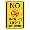Vintage No Parking Metal Sign, Caution Metal Poster, Warning Slow Down Road Sign, Private Road, Home Decor, WY263