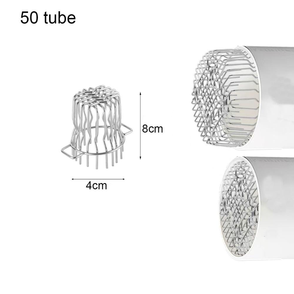 Stainless Steel Roof Floor Drain Leaf Debris Trap Easy Installation Gutter Guard Anti-blocking Downspout Protection Net