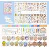3D Miniature Scene Sticker Book Waterproof Vinyl Cute Decals for DIY Scrapbook Journal Skateboard Helmet Decor Teen Stationery Gift