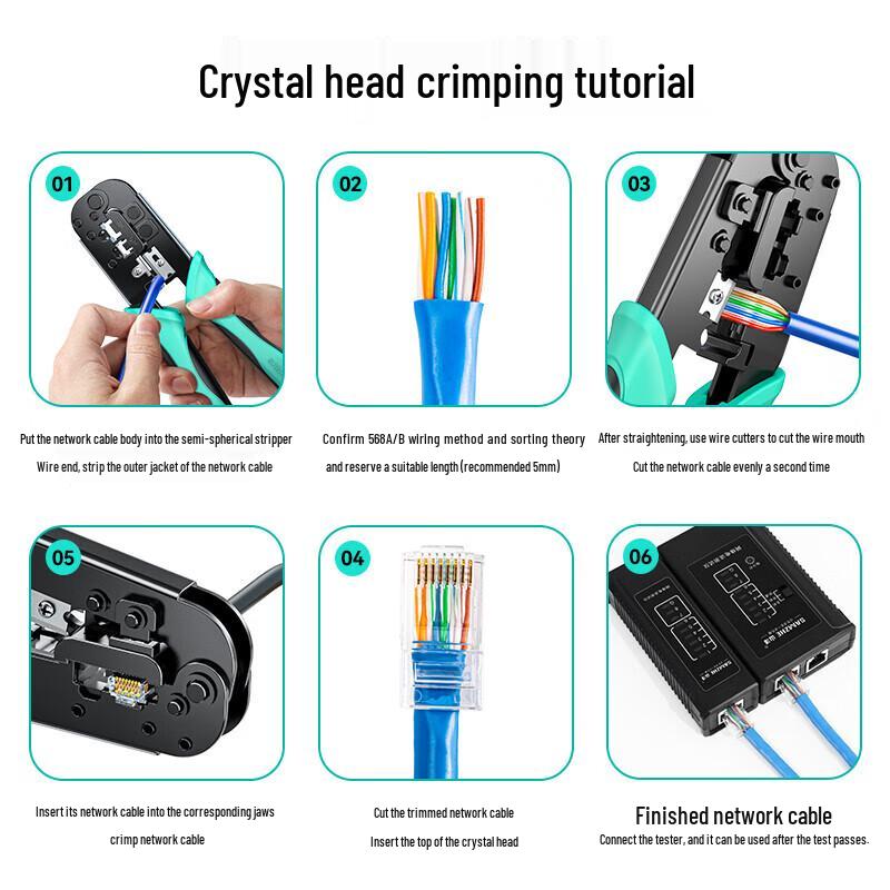 SAMZHE Network Cable Crimping Tool