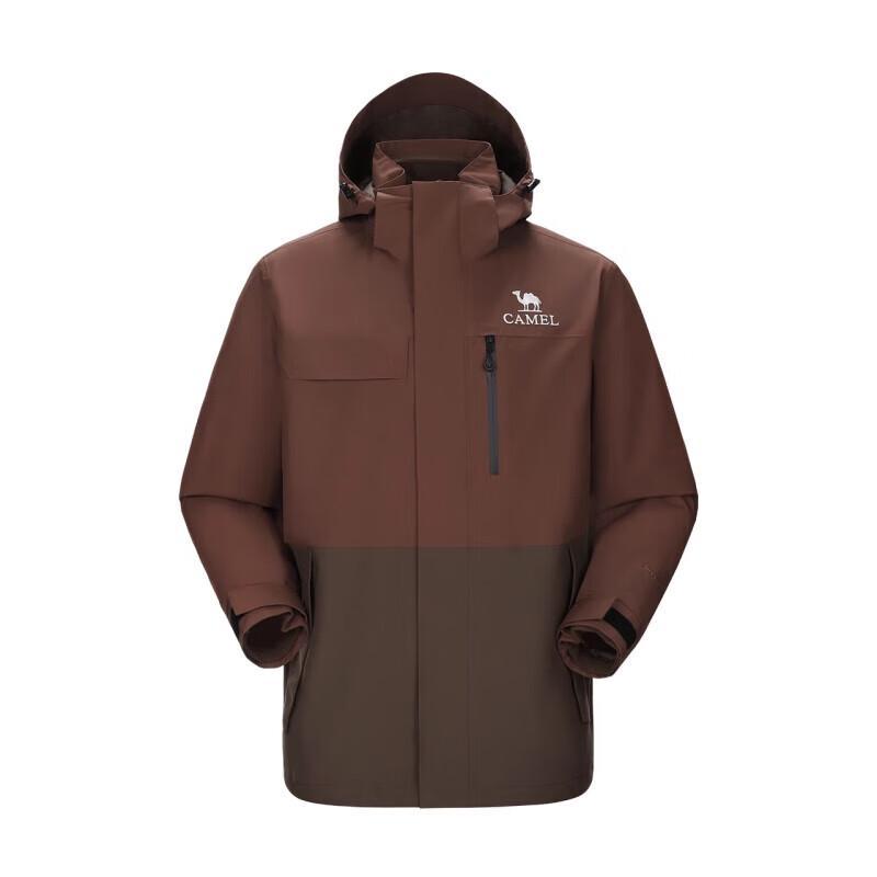 CAMEL 3-in-1 Outdoor Fleece Lined Jacket