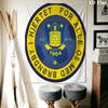 Brøndby IF POSTER Wall Hanging Printed Fabric Blanket Decorative Tapestries for Bedroom Living Room Home Decor