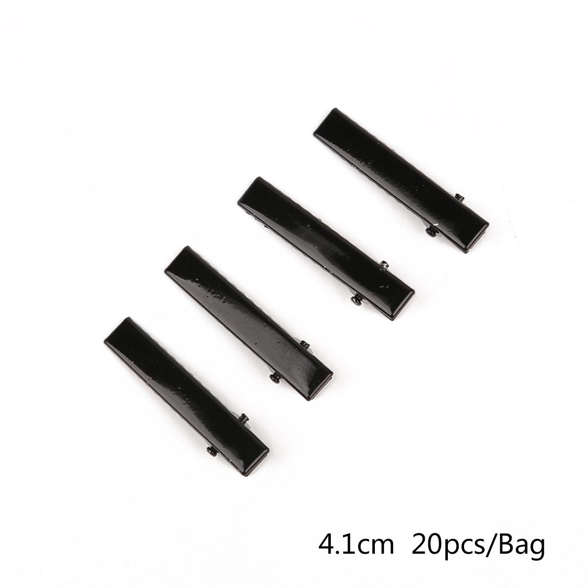 

Утюг разных размеров, расческа для волос, заколки для волос, заколки для волос, DIY ювелирные изделия, украшения для волос, аксессуары, основа 4.1cm 20pcs чёрный