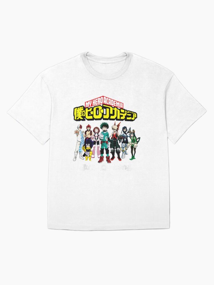 Todoroki Deku Oversized TShirt 2026Summer Mens Womens Luxury Fashion Casual Cotton Tshirt Street Wear Y2K Mens Clothing S