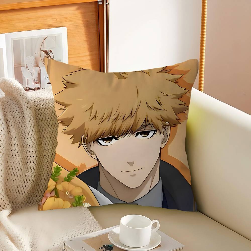 Rensuke Kunigami Cushion Cover Car Throw Pillow Case For Sofa Car Christmas Gift 40x40cm 45x45cm