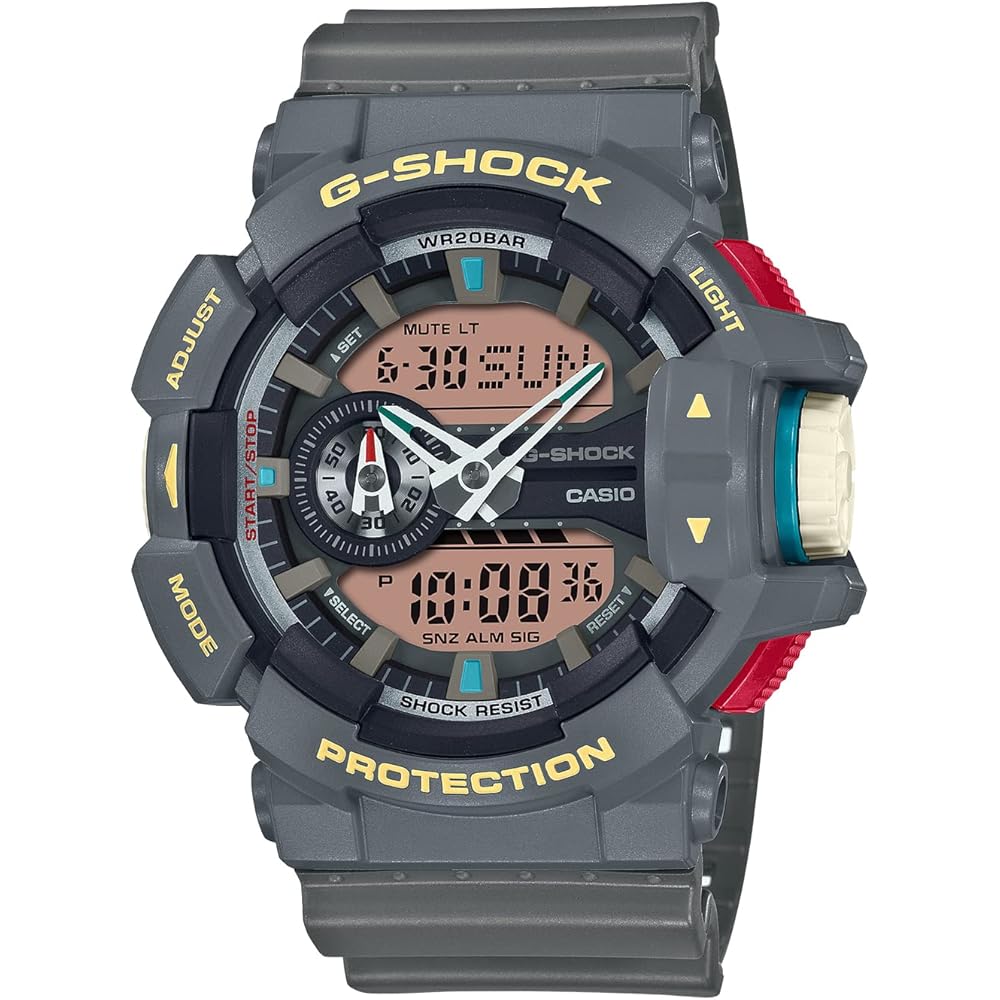 Casio G-Shock GA-400PC-8AJF Gray Analog-Digital Watch Water Resistant Durable Design