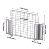 Cleaning Tool for Square Drain Cover in Stainless Steel