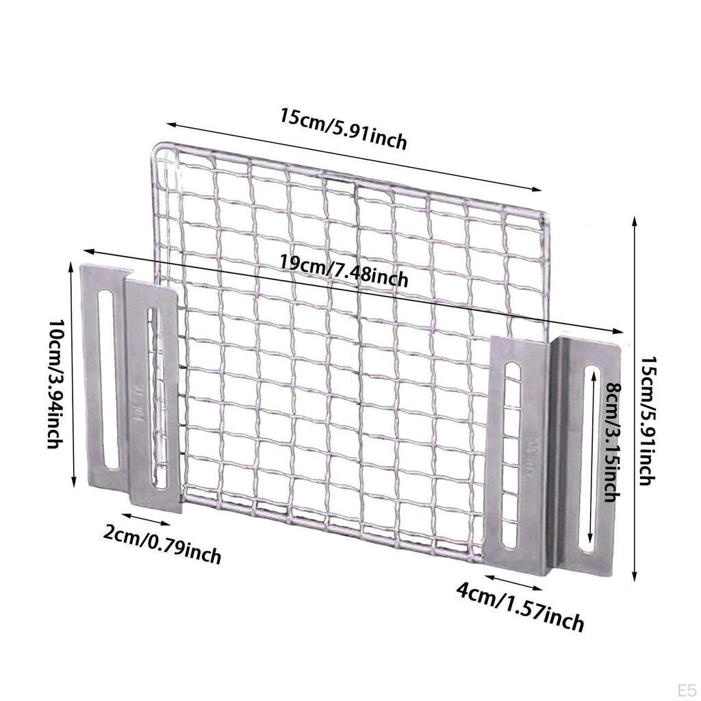Cleaning Tool for Square Drain Cover in Stainless Steel