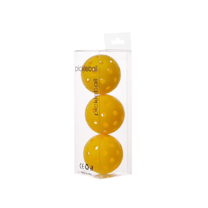 LISM High-Elastic Plastic Wiffle Balls (3-Pack)
