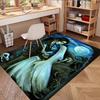 Corpse Bride Print Rug, Washable Floor Carpet, For Entryway Dorm Laundry Room Office Study, Home Decor Birthday Christmas Gift