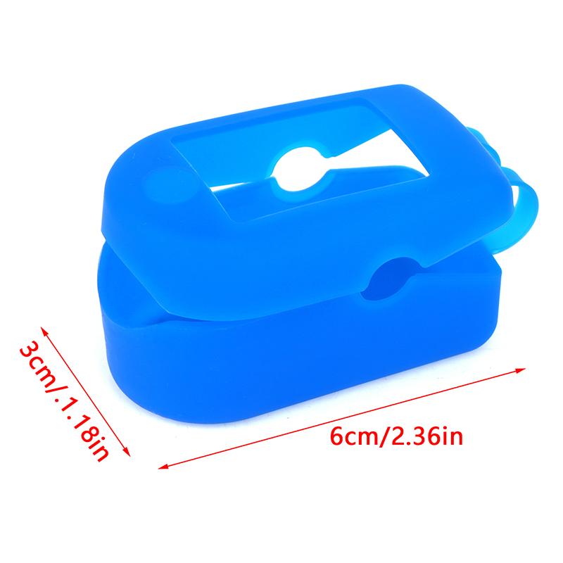 Silicone Storage Bag Finger Clip Oximeter Protective Case Medical Oximeter Protective Holder Finger Pulse Protective Bracket