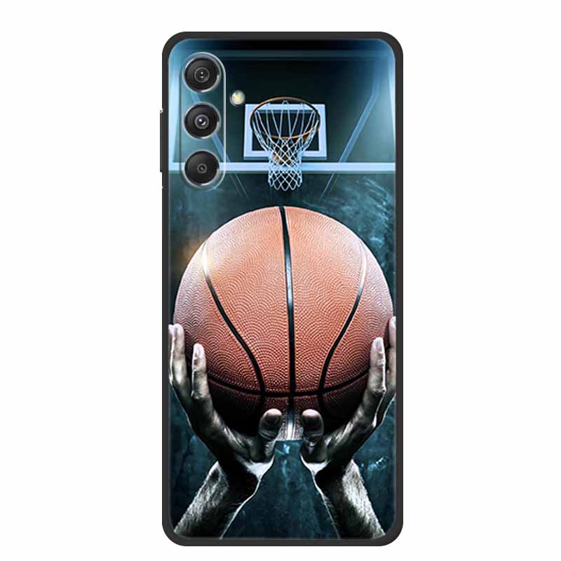 Funda For Samsung A17 Back Cover Case Fashion Black Silicone TPU Soft Phone Case For Samsung Galaxy A17 2025 Case A 17 Coque Bag