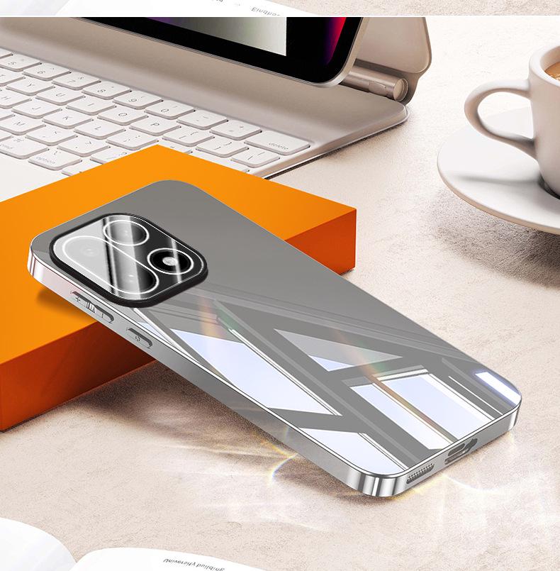 OnePlus 15 Ice Crystal Electroplating Case: Full Coverage Anti-Scratch Protective, Premium Feel, Lightweight & Thin Hard Shell