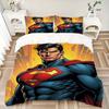 3pcs Superman Cover Set,Soft Comfortable Duvet Cover,Guest Room (1*Duvet Cover + 2*Pillowcases, Without Core) Yy251024103