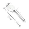 Stainless Steel Pizza Single Wheel Cut Tools Diameter 6.5CM Household Pizza Knife Cake Tools Wheel Use For Waffle Cookies
