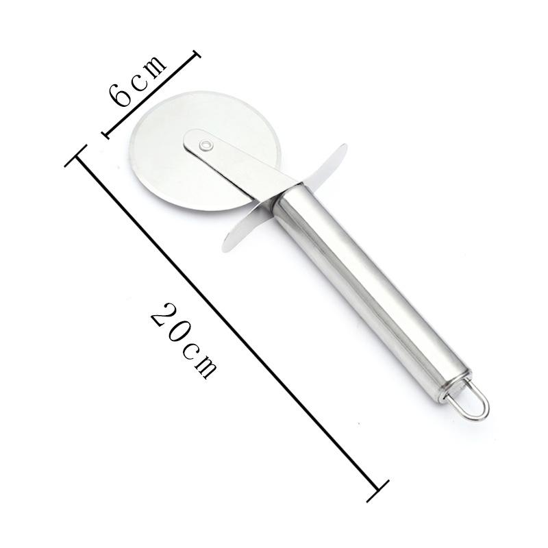 Stainless Steel Pizza Single Wheel Cut Tools Diameter 6.5CM Household Pizza Knife Cake Tools Wheel Use For Waffle Cookies