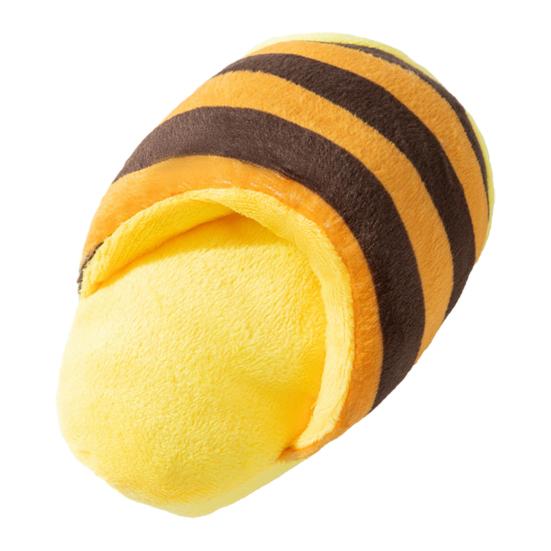 Hund Plüsch Pantoffel Spielzeug Interaktiv Quietschend Welpe Kauspielzeug Gefüllter Pantoffel Weiches Hund Zahnungsspielzeug für Kleine Mittlere Hunde Beißen Kauen