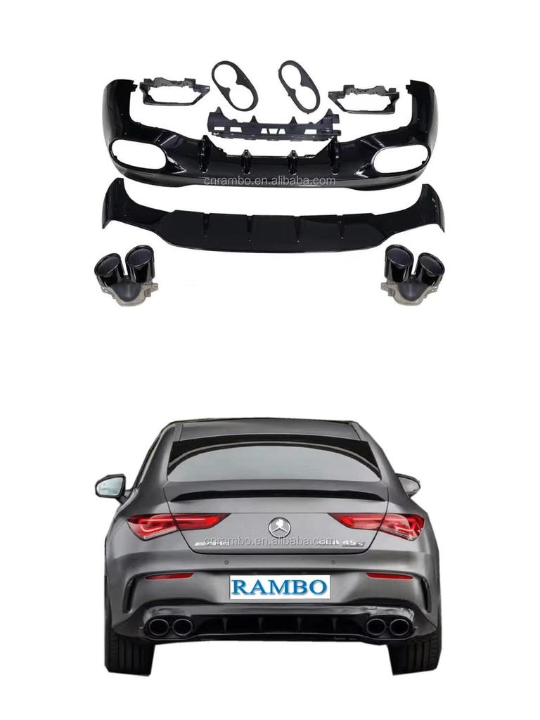 CLA45 AMG W118 Rear Bumper Kit