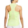 Nike Dri-Fit Comfortable Skin-Friendly Soft Versatile Solid Color Tank Top Women Tops Yellow HQ0621701