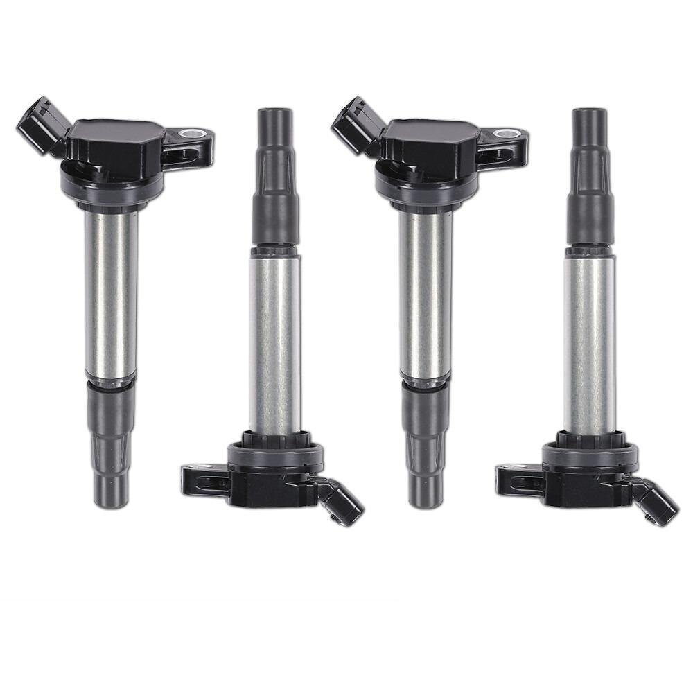 90919-02258 1/4PCS New Ignition Coils Denso For Toyota Corolla ZRE152 Prius Matrix 2009 Scion IM xD 1.8L C-HR 9091902258