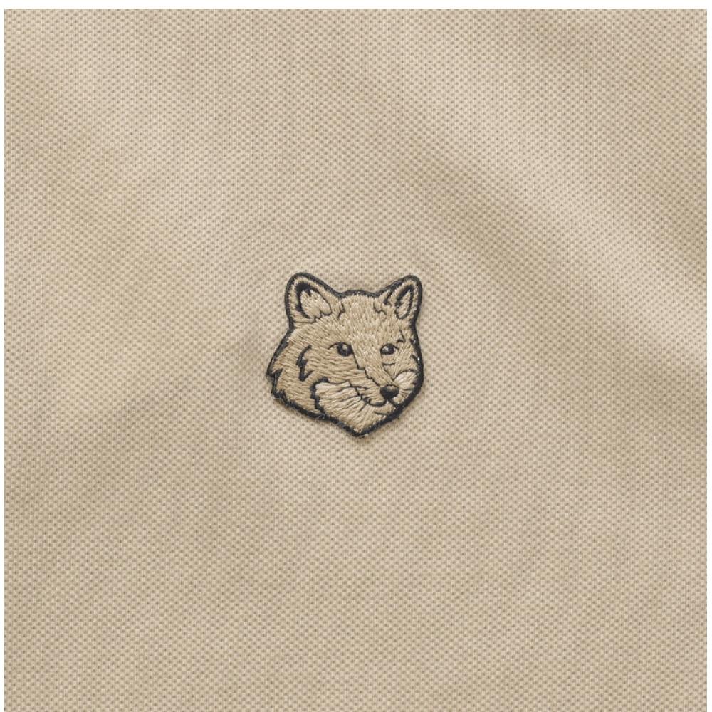 MaiSon KiTSune Bold Fox Head PaTch Polo Men S ShorT Sleeve T ShirT Mm00202kj7010