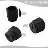 AC Valve Cap Kit Car AC Valve Cap Replacement Dust Covers Secure Fit