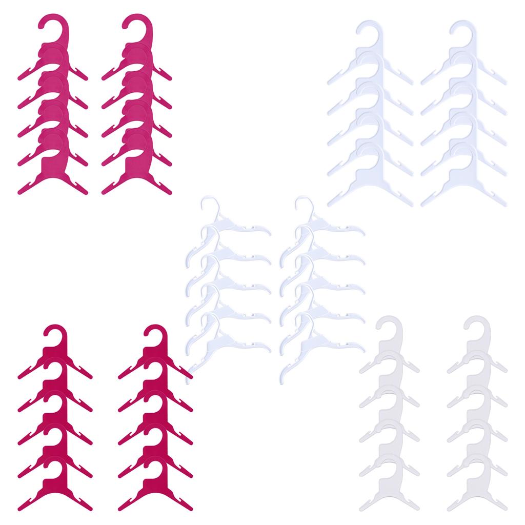 10 Stück Haustier Kleiderbügel Kunststoff Hund Katze Kleiderbügel Outfit Ständer Für Verschiedene Hunde Kleidung Organisieren Hängeständer