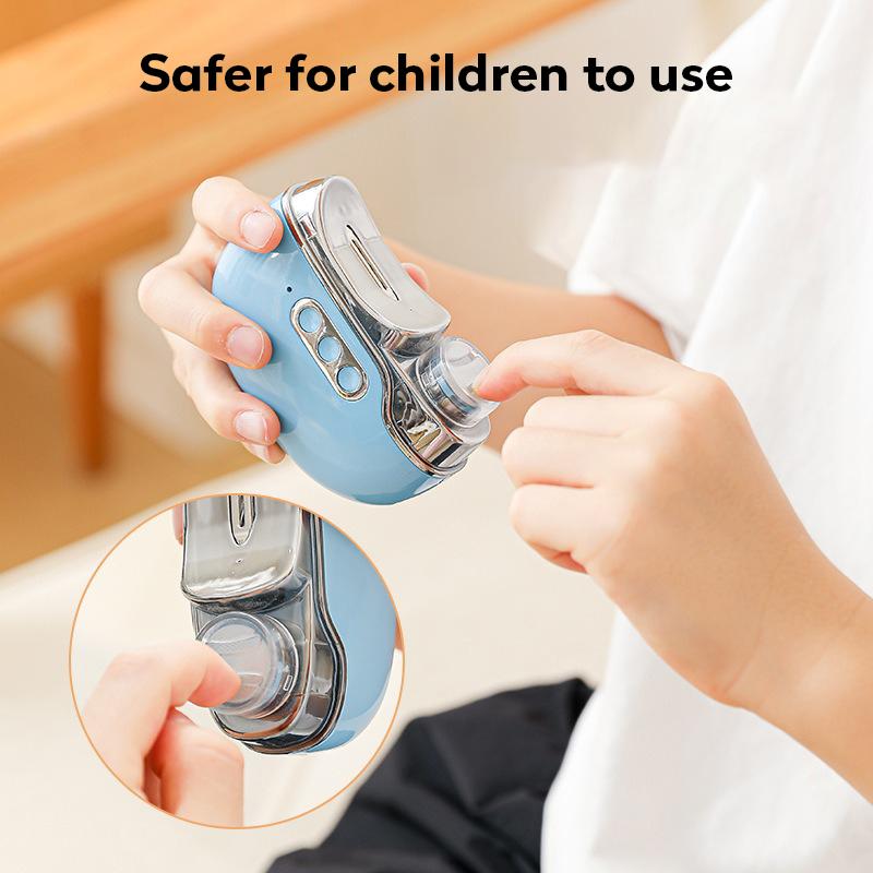 4 in 1 Automatischer Elektrischer Nagelknipser mit Schnelltrocknender Nagel-UV-Lampe Zehennagelschneider Schleifer Trimmer Maniküre Polierwerkzeuge