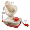 Ball Thread Skein Cable Winder Hand Operated Yarn Winder Fiber Wool String Machine for Sewing Making Repair Craft Tools