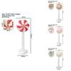 Christmas Inflatable Lollipop Decoration For Holiday Party Festive Decor