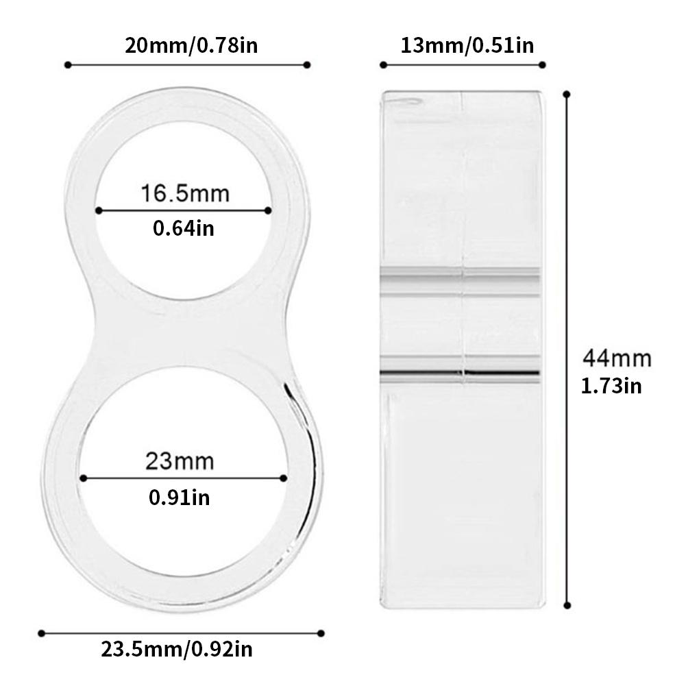 Door Handle Buffer PVC Crash Wall Low-noise Safety Handle Bumper Stopper